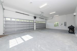 inside of garage