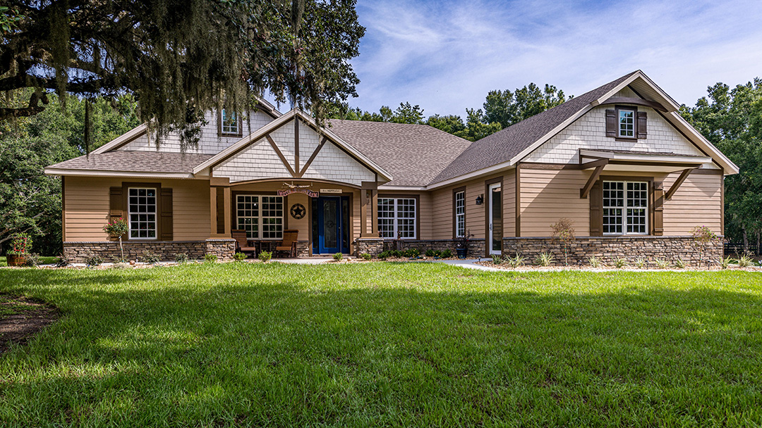 Custom Rustic Home in Central Florida