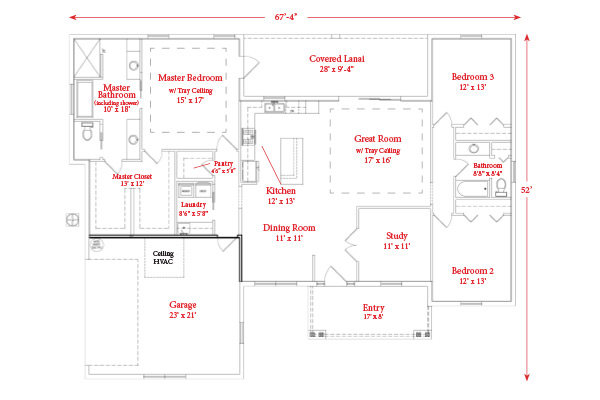 Simply Sunrise Floorplan