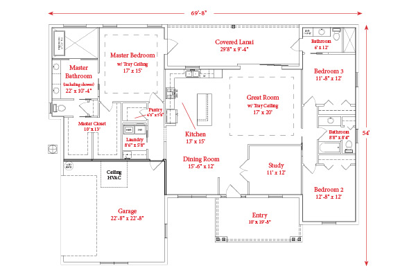 Simply Sunrise Floorplan