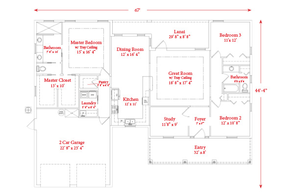 Sumter Estate Floorplan