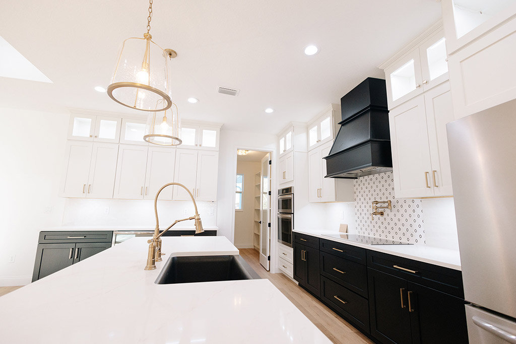 custom kitchen design by Secure Built