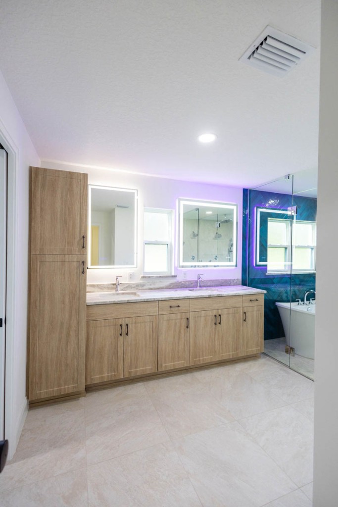 Rolling Hills Ranch bathroom detail