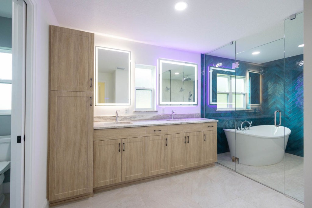 Rolling Hills Ranch bathroom detail